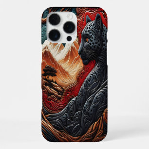 Luipaard kijkt: natuur schoonheid iPhone 16 pro max hoesje