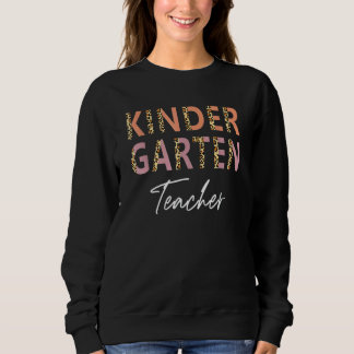 Luipaard Kleuterjuf Kinderen Terug naar School Trui