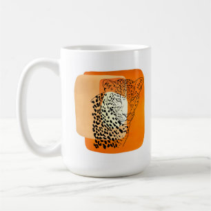  luipaard koffiemok