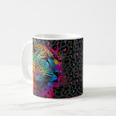 Luipaard  koffiemok (Voorkant links)