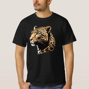 Luipaard Kop T-shirt
