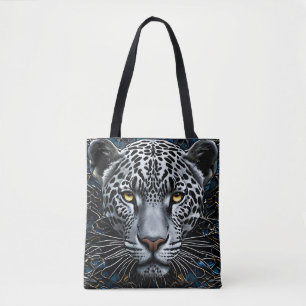 Luipaard kunst tote bag