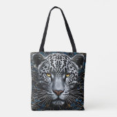 Luipaard kunst tote bag (Achterkant)