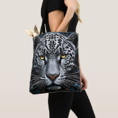 Luipaard kunst tote bag (Dichtbij)