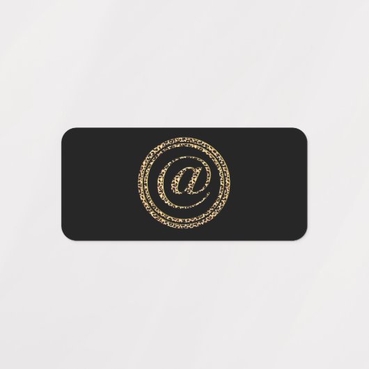 Luipaard @ labels (Design 1)