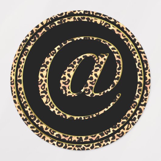 Luipaard @ labels (Design 2)