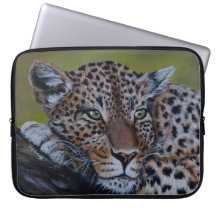 Luipaard Laptop Hoes