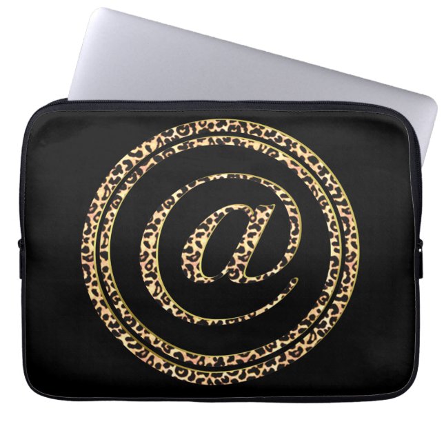 Luipaard @ laptop sleeve (Voorkant)