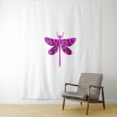 Luipaard libellen Natuur Insect libel liefhebbers Wandkleed (In situ)