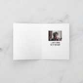 Luipaard, lippenstift, houding humoristisch kaart (Binnen)