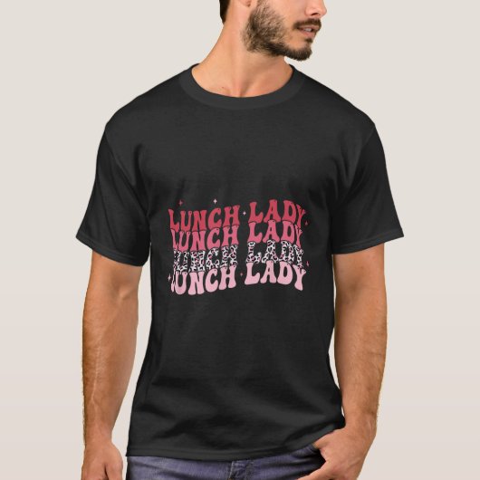 Luipaard Lunch Dame Valentijnsdag T-shirt (Voorkant)