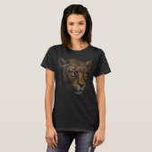 Luipaard Mandala Dier Luipaard T-shirt (Voorkant volledig)