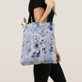 Luipaard marineblauw canvas tas dierlijke kunst ch (Dichtbij)