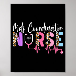 Luipaard Mds Verpleegster Grappige Mds Verpleging Poster
