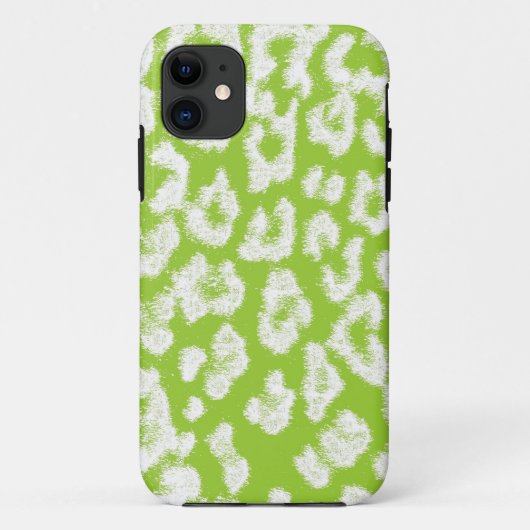 Luipaard met Limoen en wit Case-Mate iPhone Case (Achterkant)