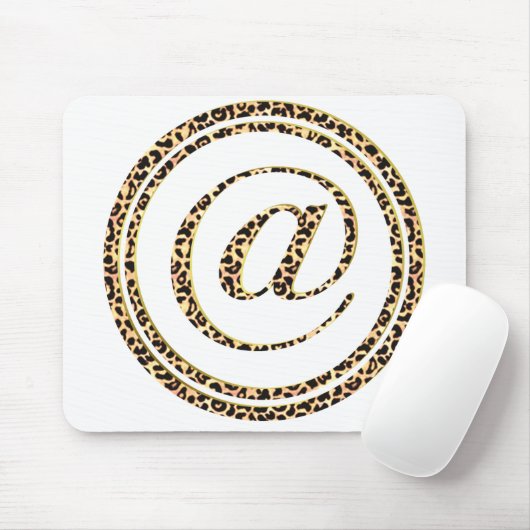 Luipaard @ muismat (Met muis)