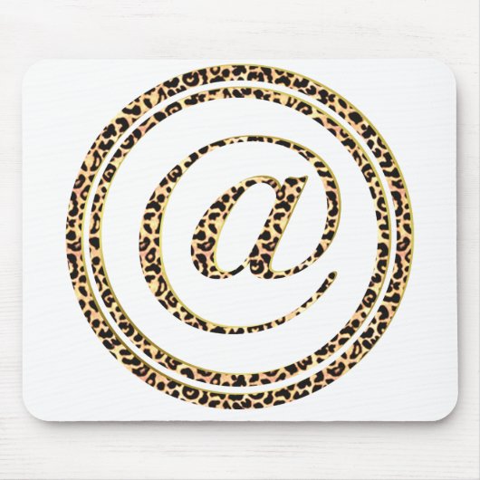 Luipaard @ muismat (Voorkant)