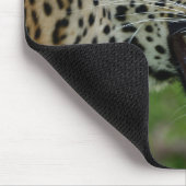 Luipaard, natuur, wilde dieren muismat (Hoek)