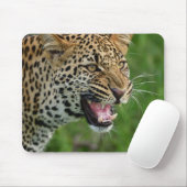 Luipaard, natuur, wilde dieren muismat (Met muis)