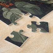 Luipaard Oerwoud: Briefkaart Legpuzzel (Zijkant)