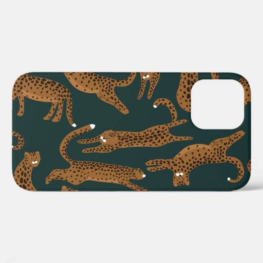 Luipaard Oerwoud: Dierenprint . Case-Mate iPhone Case (Achterkant (horizontaal))