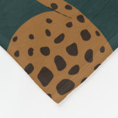 Luipaard Oerwoud: Dierenprint . Fleece Deken (Hoek)