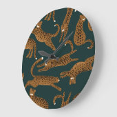 Luipaard Oerwoud: Dierenprint . Grote Klok (Hoek)