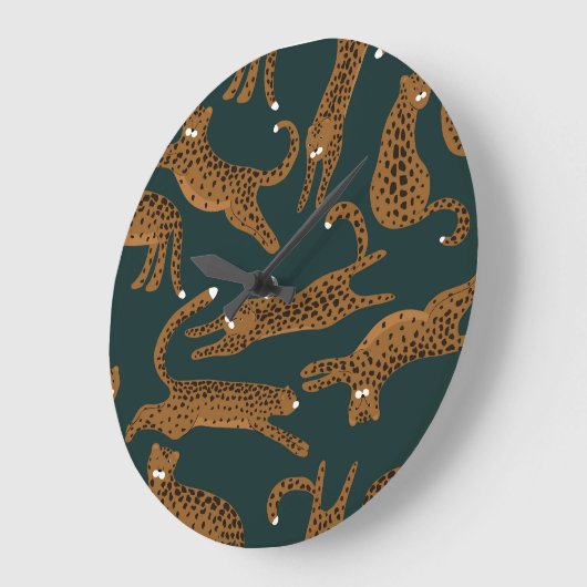 Luipaard Oerwoud: Dierenprint . Grote Klok (Hoek)