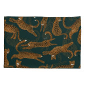 Luipaard Oerwoud: Dierenprint . Kussensloop (Achterkant)