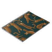 Luipaard Oerwoud: Dierenprint . Notitieboek (Linkerzijde)