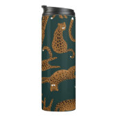 Luipaard Oerwoud: Dierenprint . Thermosbeker (Geroteerd rechts)