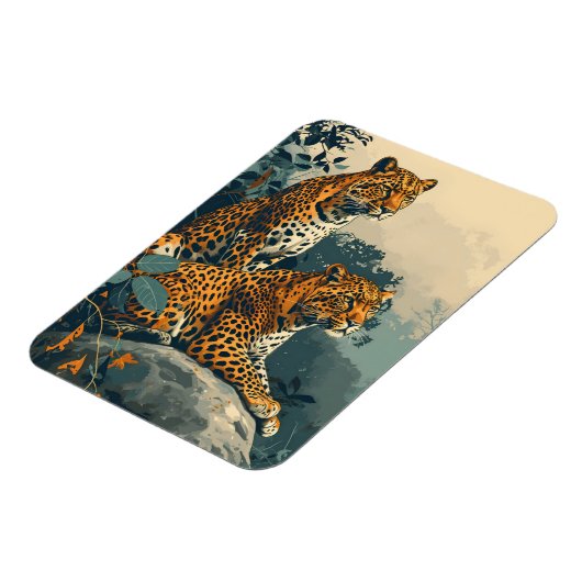 Luipaard Oerwoud:  Magneet (Linkerzijde)