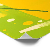 Luipaard ontmoet stekelvarken - Bold Oerwoud Encou Poster (Hoek)