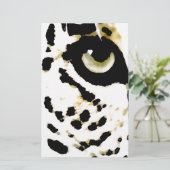 Luipaard Oog Briefpapier (Staand voorkant)