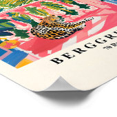 Luipaard op een balkon, Matisse print, stranddecor Poster (Hoek)