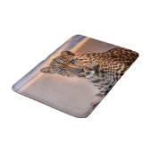 Luipaard op het strand badmat (Gekanteld)