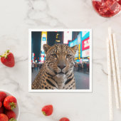Luipaard op Times Square Servet (Insitu)