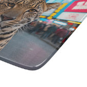 Luipaard op Times Square Snijplank (Hoek)