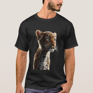 Luipaard Panter Grote Katachtigen Panters Schattig T-shirt