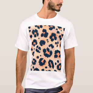 Luipaard Patroon: Grappig naadloos ontwerp T-shirt