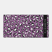 Luipaard Patroon, Vlekken, Paarse Luipaard, Jouw n Bureaumat (Voorkant)