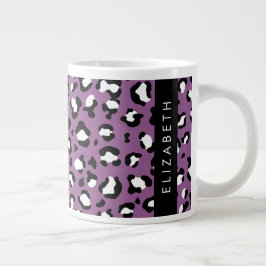 Luipaard Patroon, Vlekken, Paarse Luipaard, Jouw n Grote Koffiekop