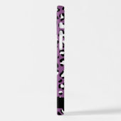 Luipaard Patroon, Vlekken, Paarse Luipaard, Jouw n iPhone Hoesje (Linkerkant)