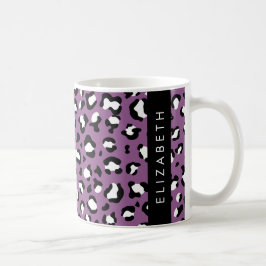 Luipaard Patroon, Vlekken, Paarse Luipaard, Jouw n Koffiemok