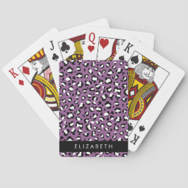 Luipaard Patroon, Vlekken, Paarse Luipaard, Jouw n Pokerkaarten