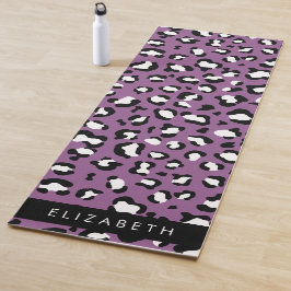 Luipaard Patroon, Vlekken, Paarse Luipaard, Jouw n Yogamat