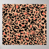  luipaard patroonontwerp poster (Voorkant)