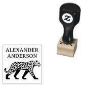 Luipaard Personaliseren Rubberstempel (Gestempeld)