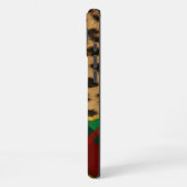 Luipaard Plaid iPhone Hoesje (Linkerkant)