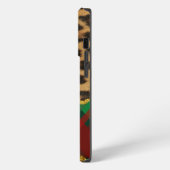 Luipaard Plaid iPhone Hoesje (Linkerkant)